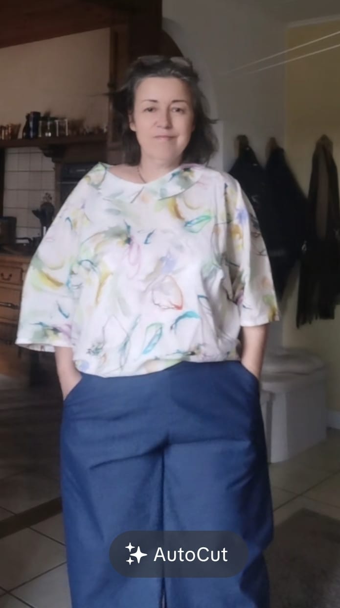 Customer photo review of Pochette Prêt-à-coudre - Pantalon Briac
