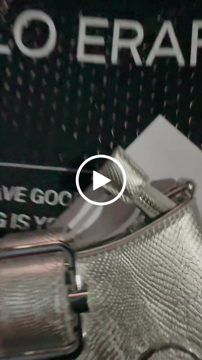 Customer video review of Silver Lily Shoulder Bag