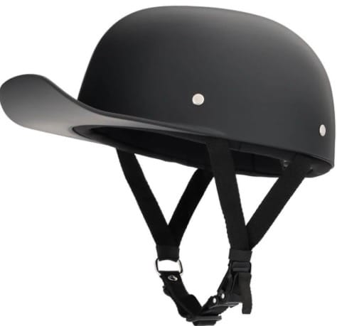 Customer photo review of Baseball Pro DOT Half Helmet / Matte Black