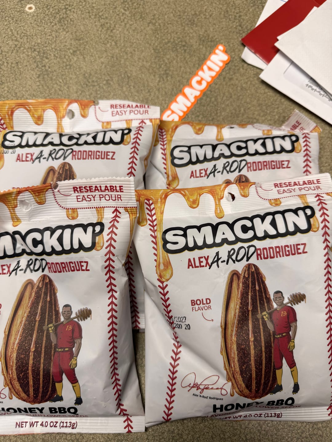 Customer photo review of A-ROD HONEY BBQ SINGLE BAG