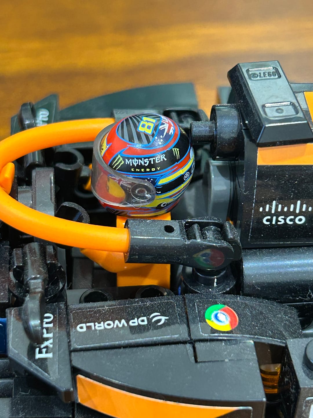 Customer photo review of Piastri 2025 Nano Helmet