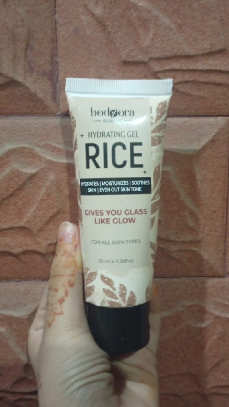 Customer photo review of Rice Hydrating Gel