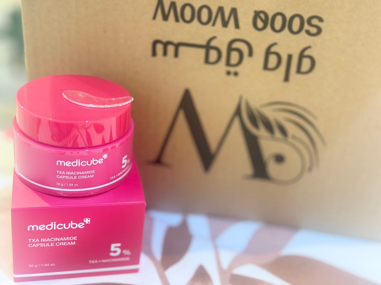 Customer photo review of مجموعة أنوا لتنظيف وترطيب البشرة