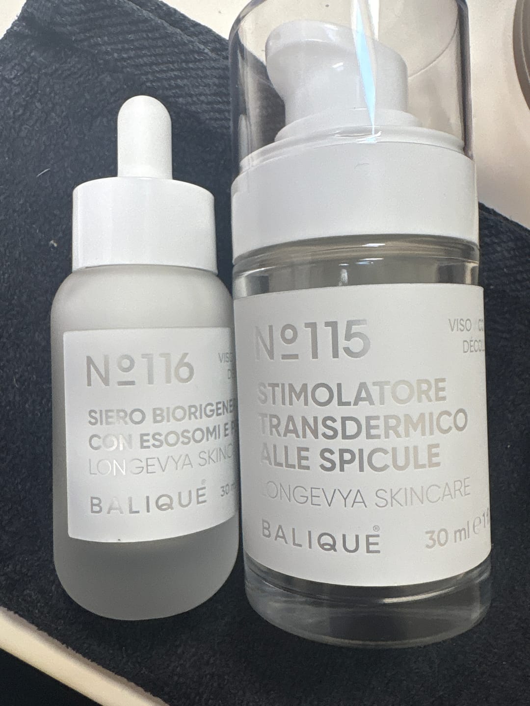 Customer photo review of BOX LONGEVYA – Trattamento Intensivo di Attivazione e Rigenerazione Cutanea