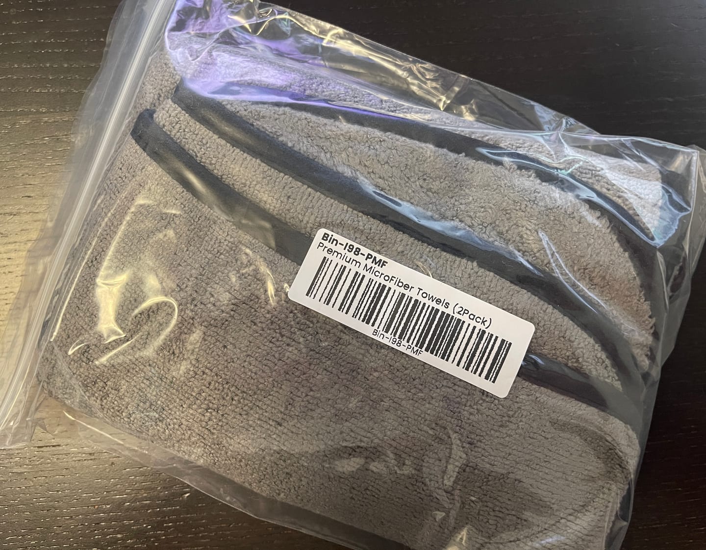Customer photo review of Premium MicroFiber Towels (2Pack)