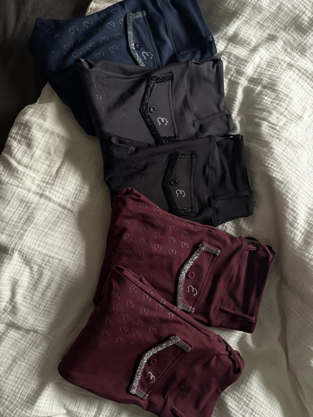Customer photo review of Reitleggings Emilia Voll- oder Kniegrip