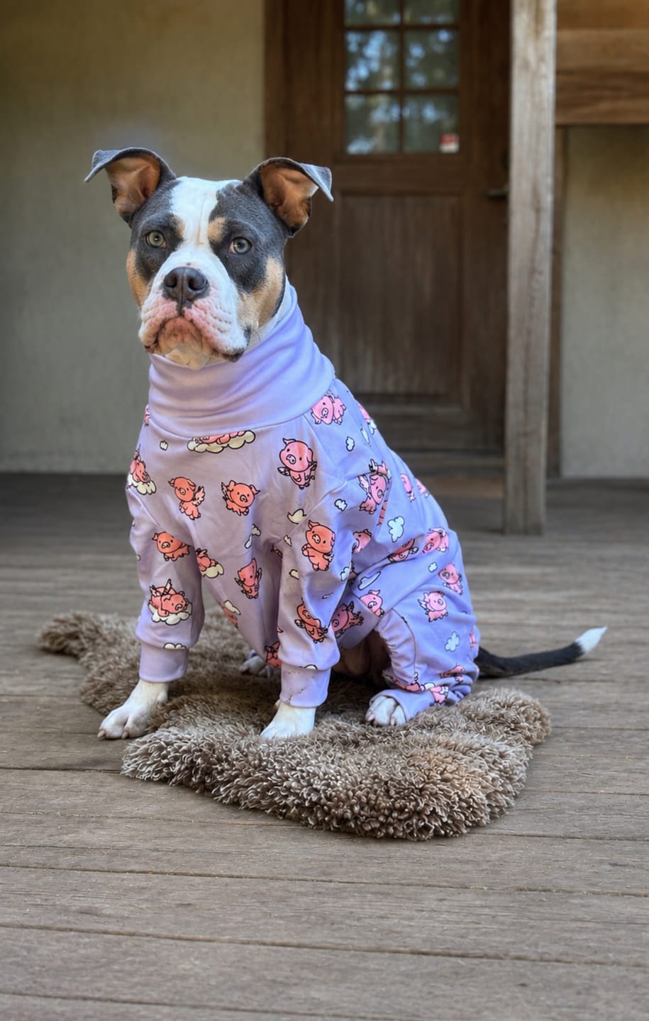 Customer photo review of Dog Pajama Prints