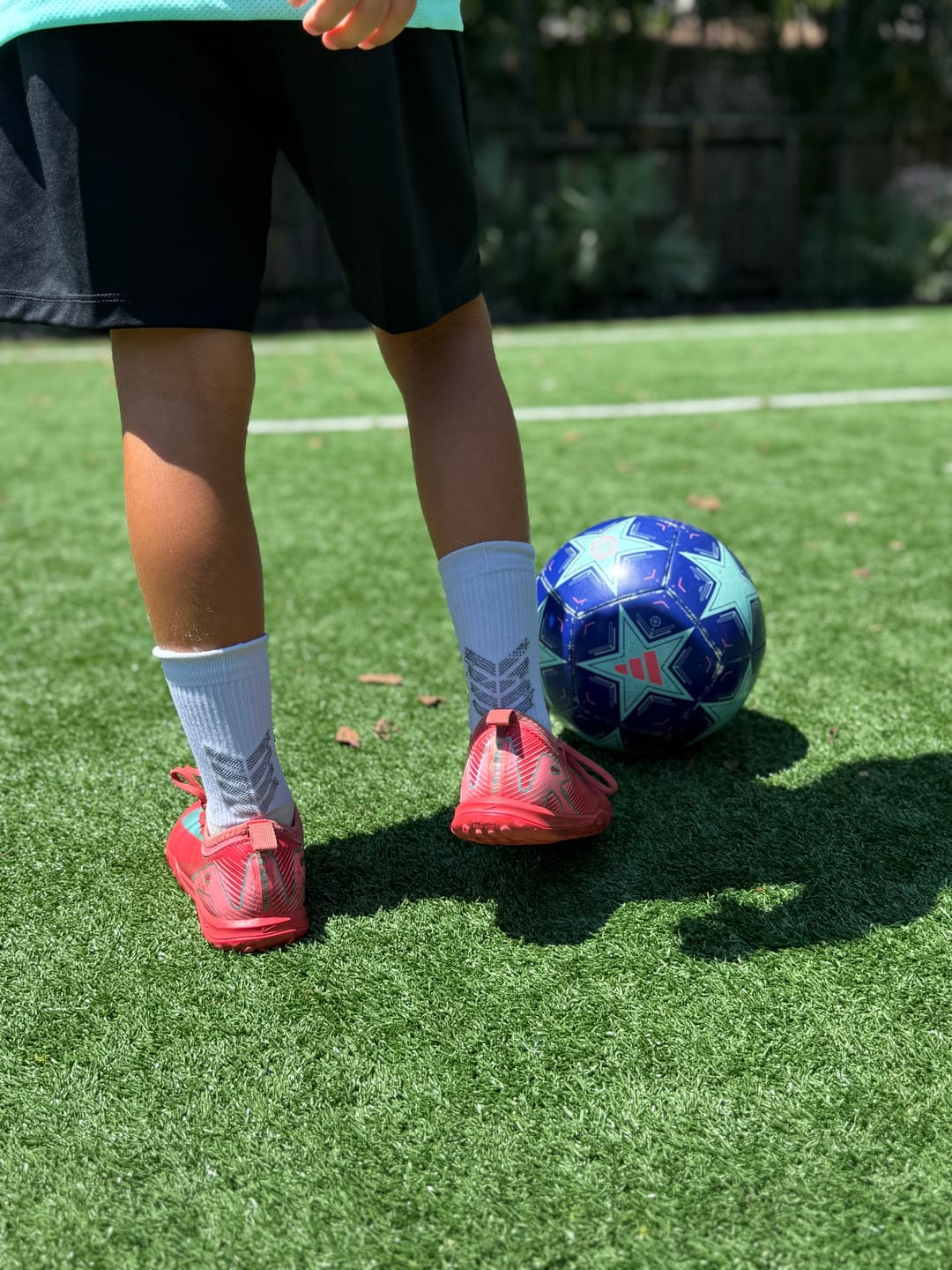 Customer photo review of Teqnigrip Crew Sock