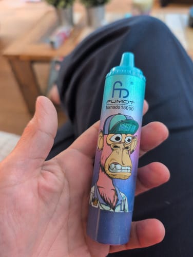 Customer photo review of Fumot - Tornado 15K - Puff Jetable / Vape Disposable 2% Nicotine
