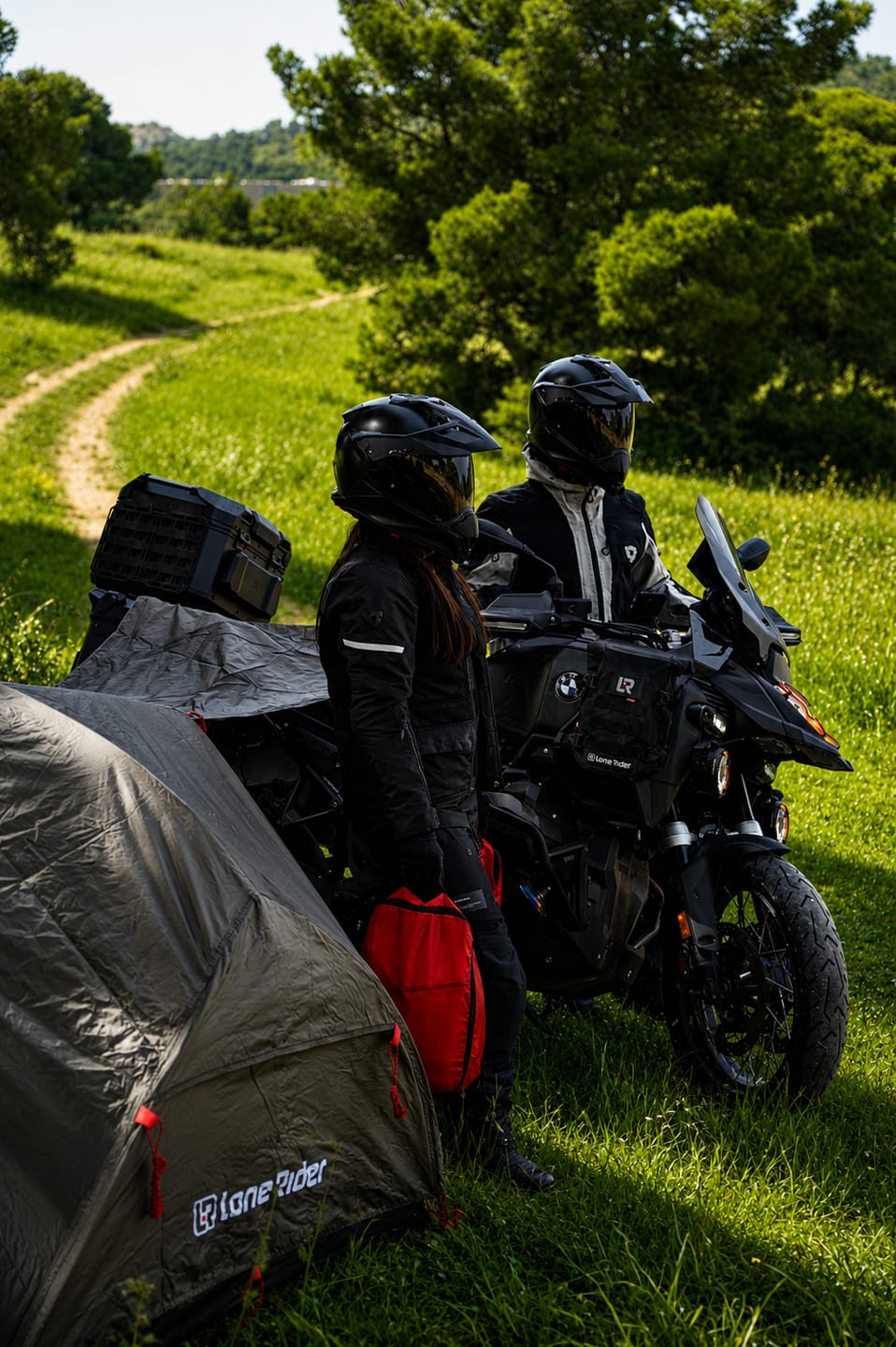 Customer photo review of ADVTent - Adventure Motorcycle Tent