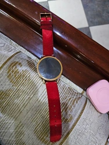 Customer photo review of Polar Leather Watch Band Quick Release Genuine Cowhide Unisex