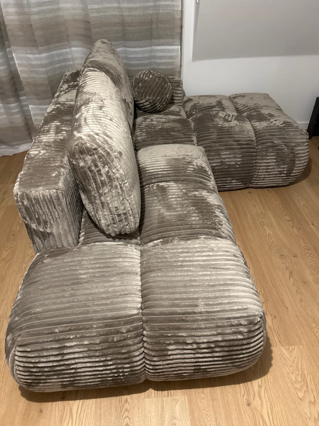 Customer photo review of Canapé d’Angle Kléber – Design contemporain & confort XXL