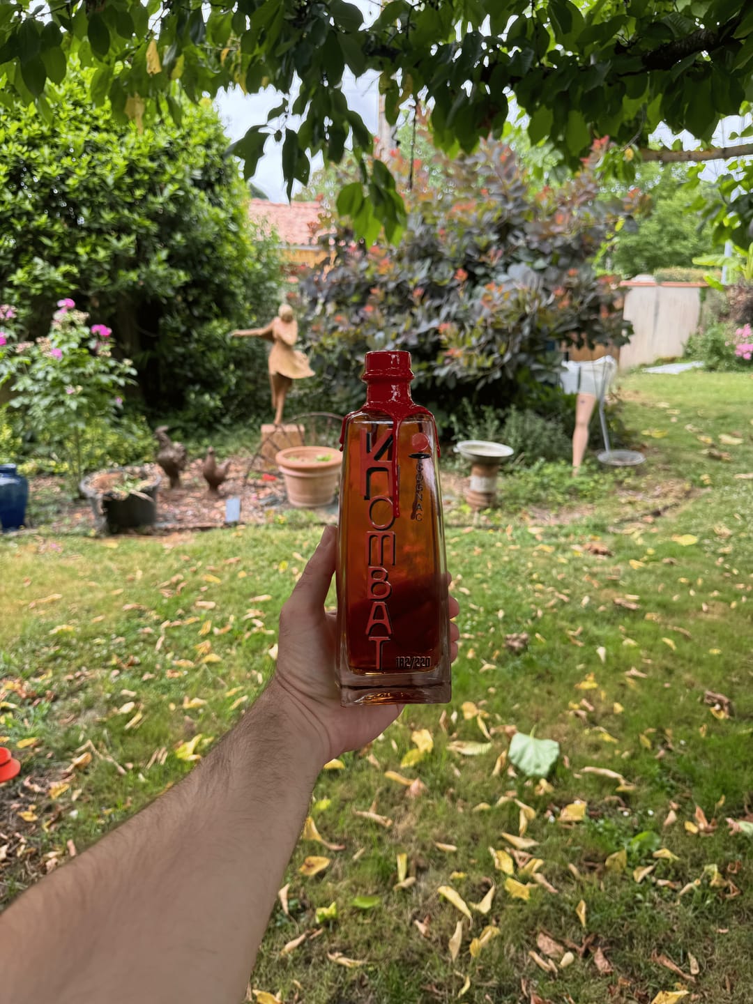 Customer photo review of 1994 X Famille Duluc - Edition ultra rare : 220 flacons numérotées - Dernier fût