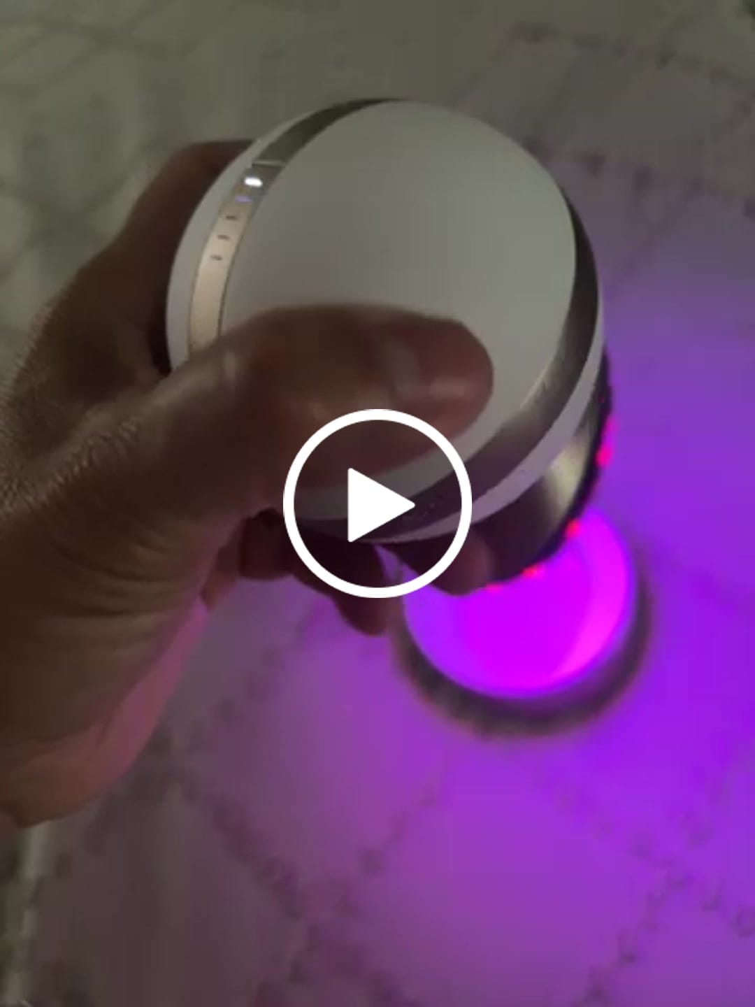 Customer video review of INIA SPHERA At-Home Clinical-Grade RF, EMS & LED Rejuvenation Device