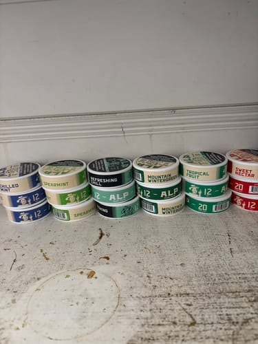 Customer photo review of Tropical Fruit Nicotine Pouches
