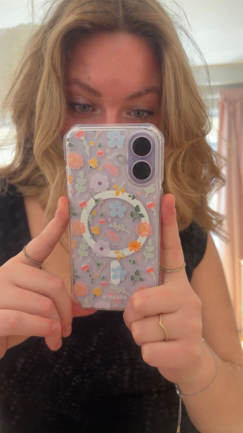 Customer photo review of Charm Clear Case