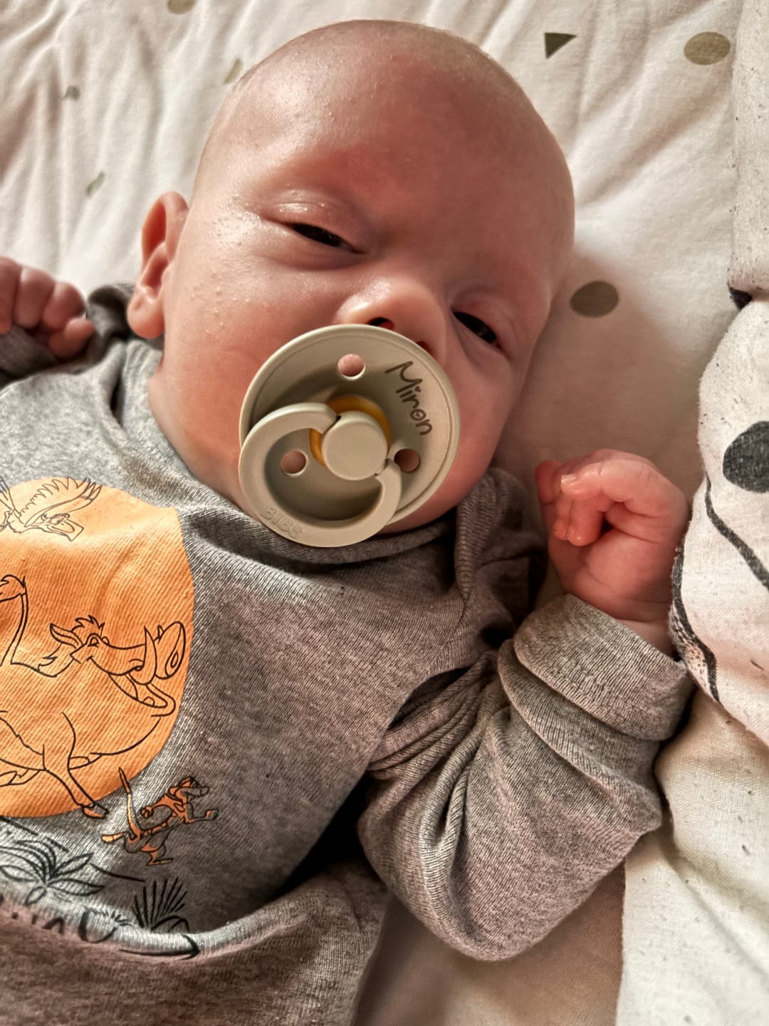 Customer photo review of Névre szóló BIBS Colour cumi - vanília