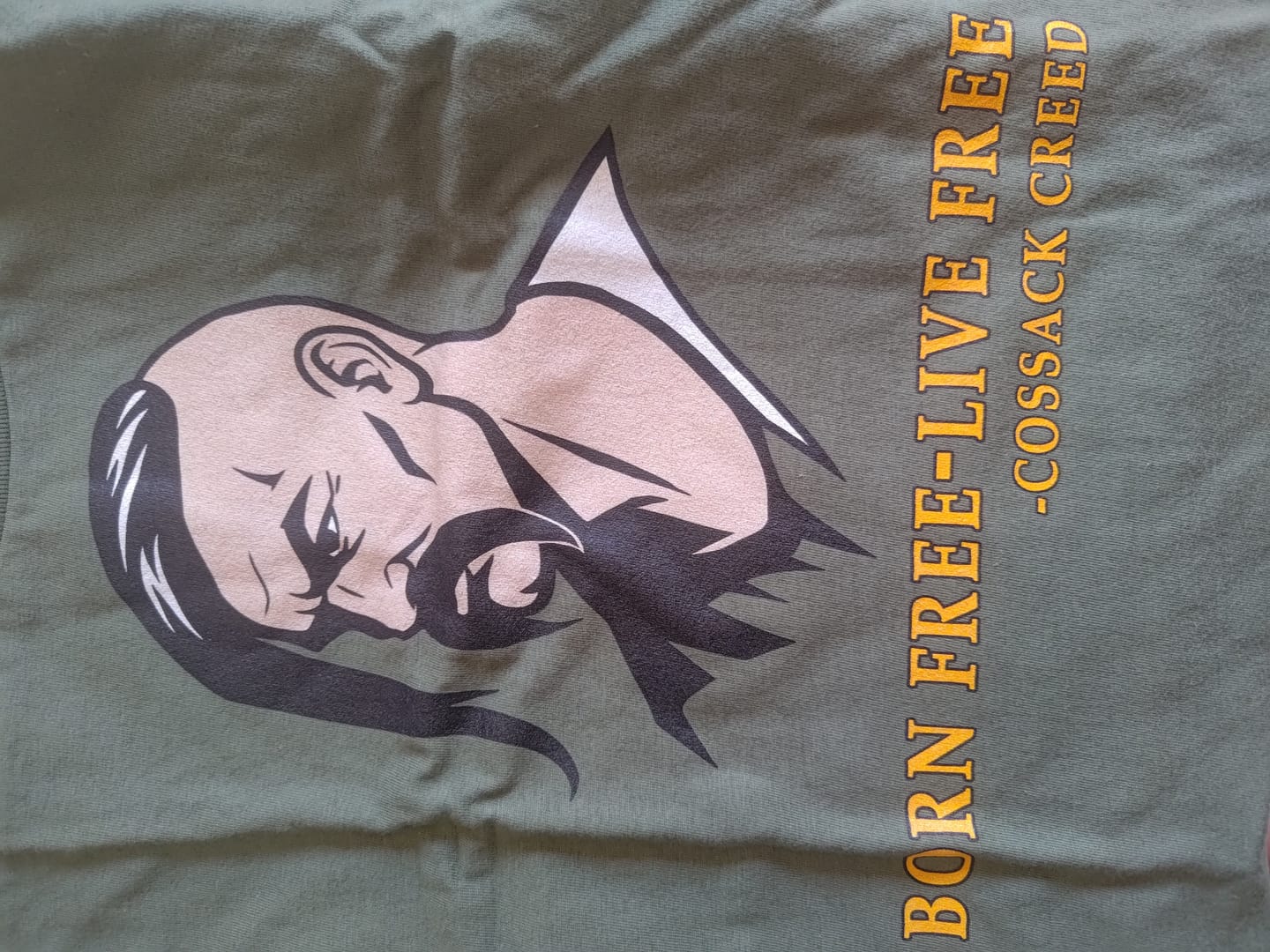 Customer photo review of Born Free-Live Free T-Shirt
