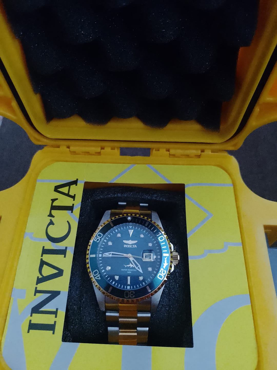 Customer photo review of Reloj Análogo para Hombre Invicta Pro Diver 48791 - Oro, Acero