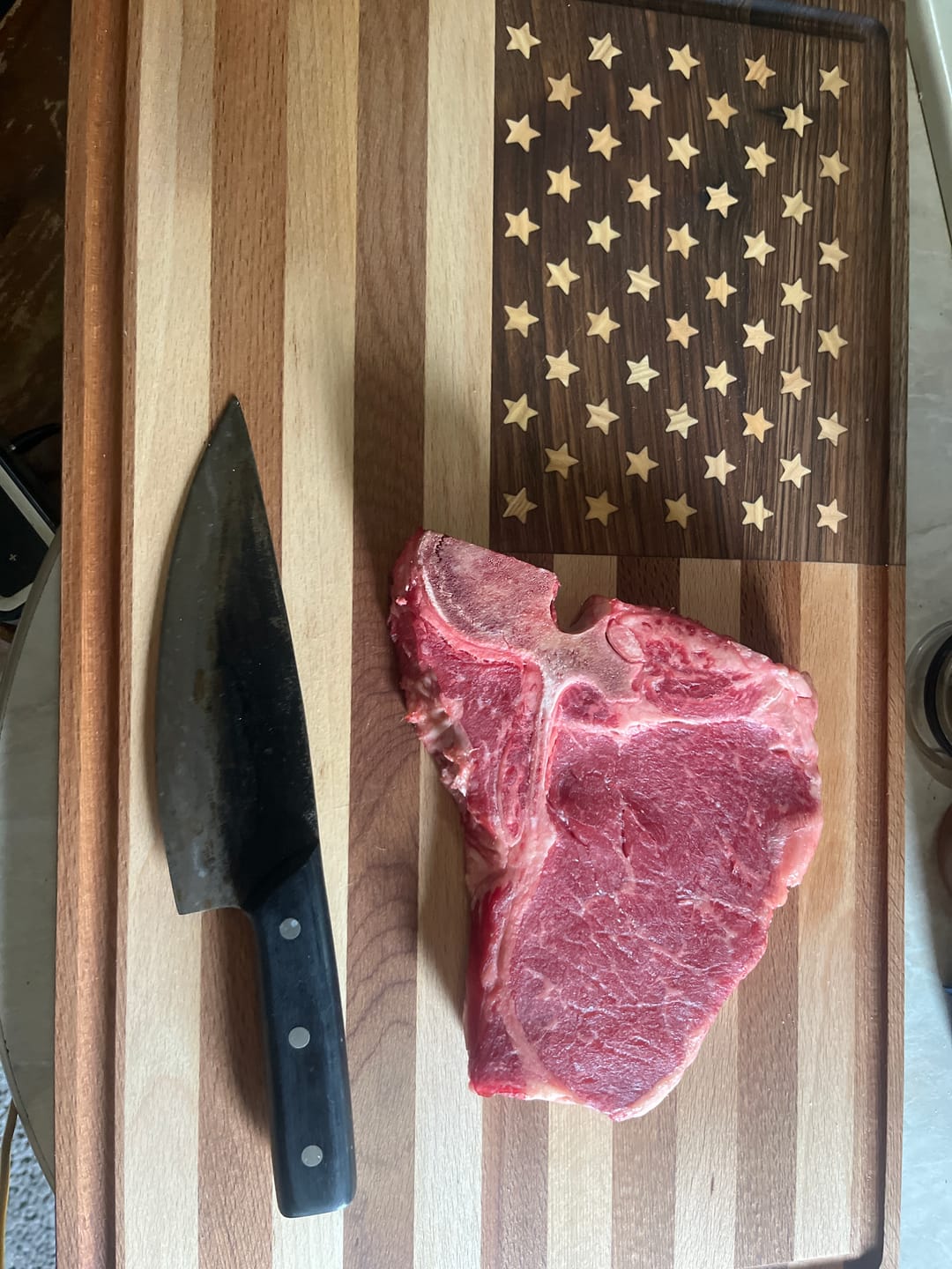 Customer photo review of The 250th Anniversary Cutting Board