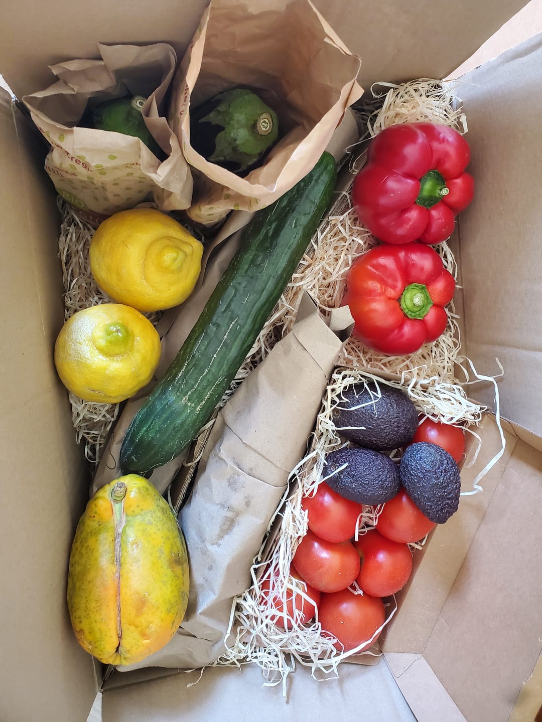 Customer photo review of Bio Obst & Gemüse Retterbox 5kg