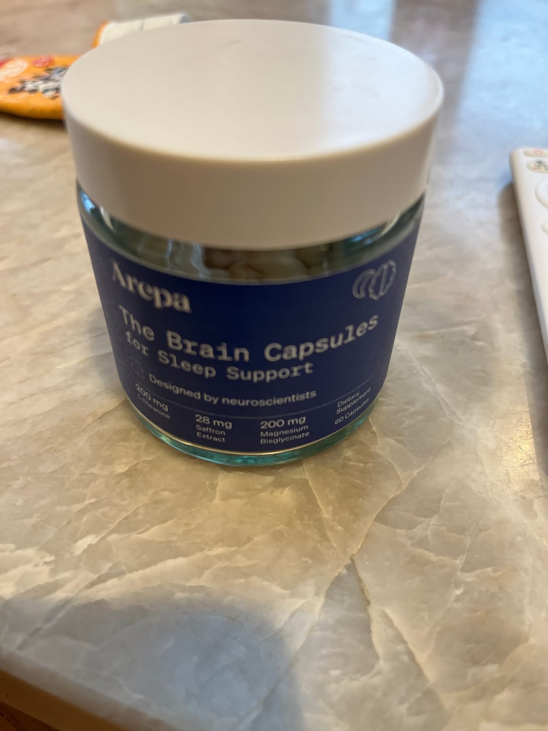 Customer photo review of The Brain Capsules for Sleep Support