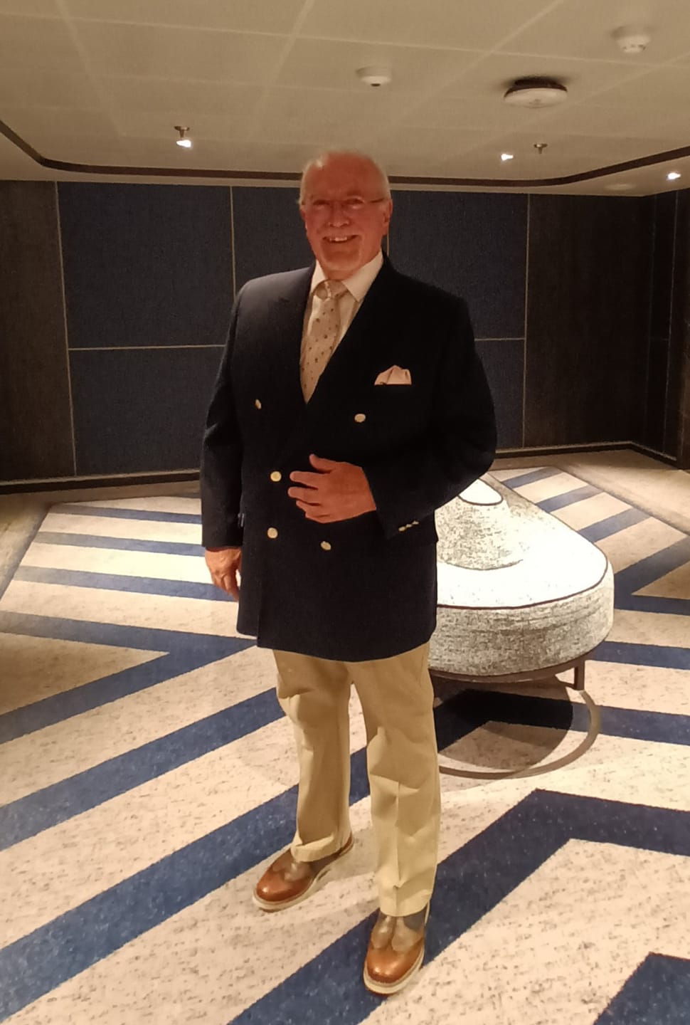 Customer photo review of Reigate Double Breasted Blazer