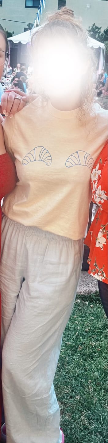 Customer photo review of Croissant Boobs