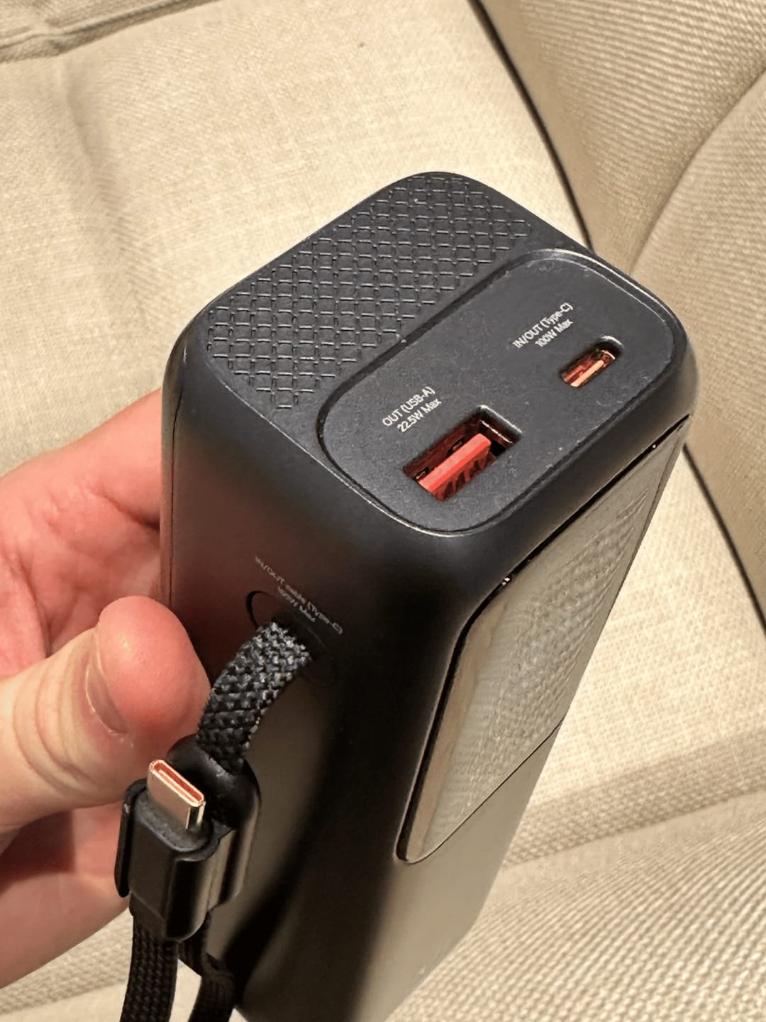 Customer photo review of Viongo VN820 Power Bank 165W Fast Charging 27000mAh