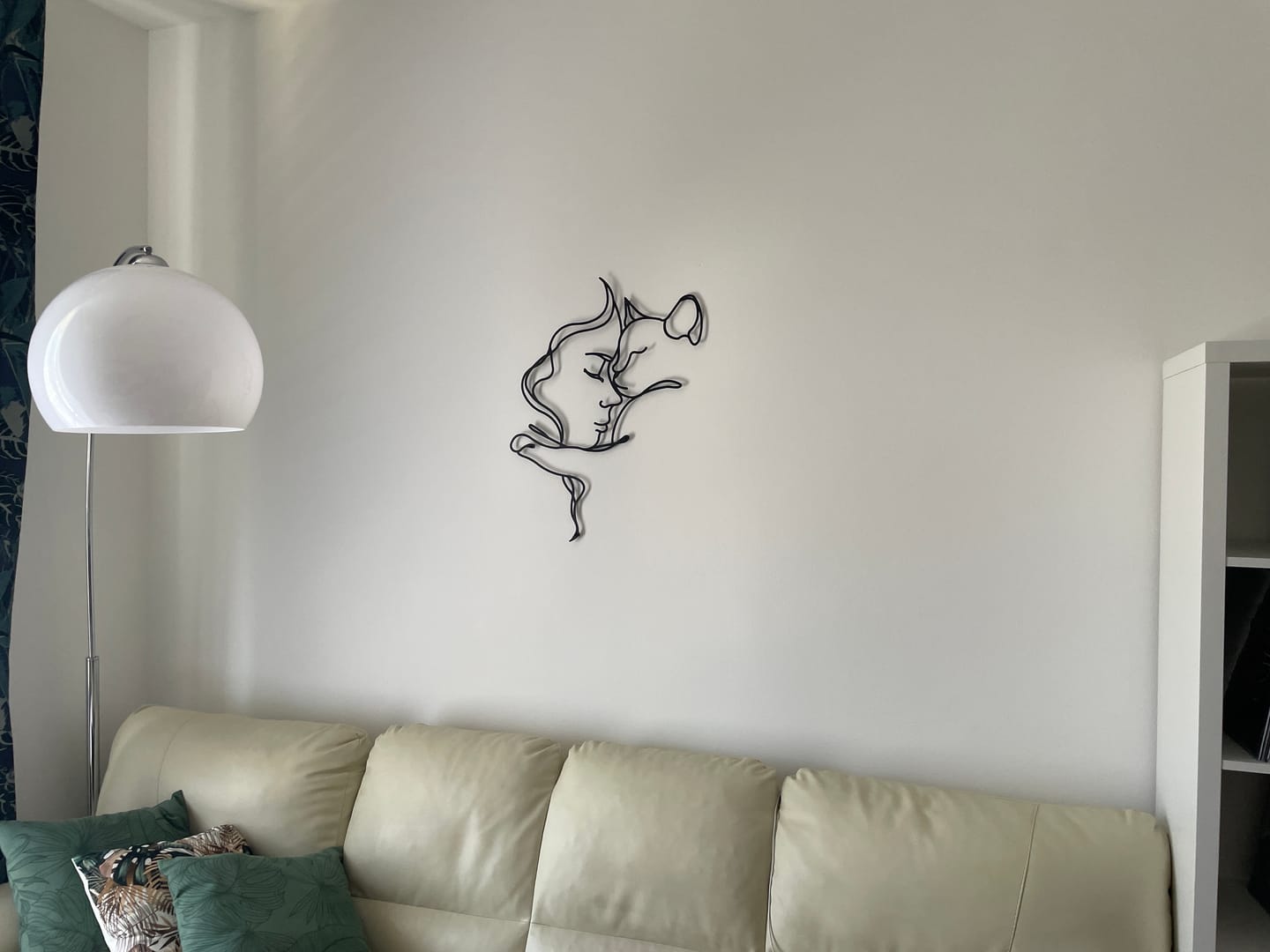 Customer photo review of Décoration Murale Métal - Amoureux des chats