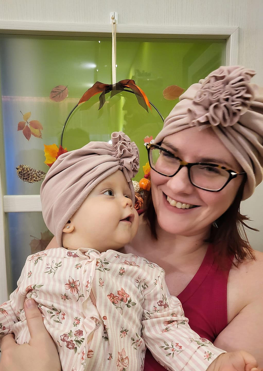 Customer photo review of Turbánka (őszi-téli) - szilvarózsa