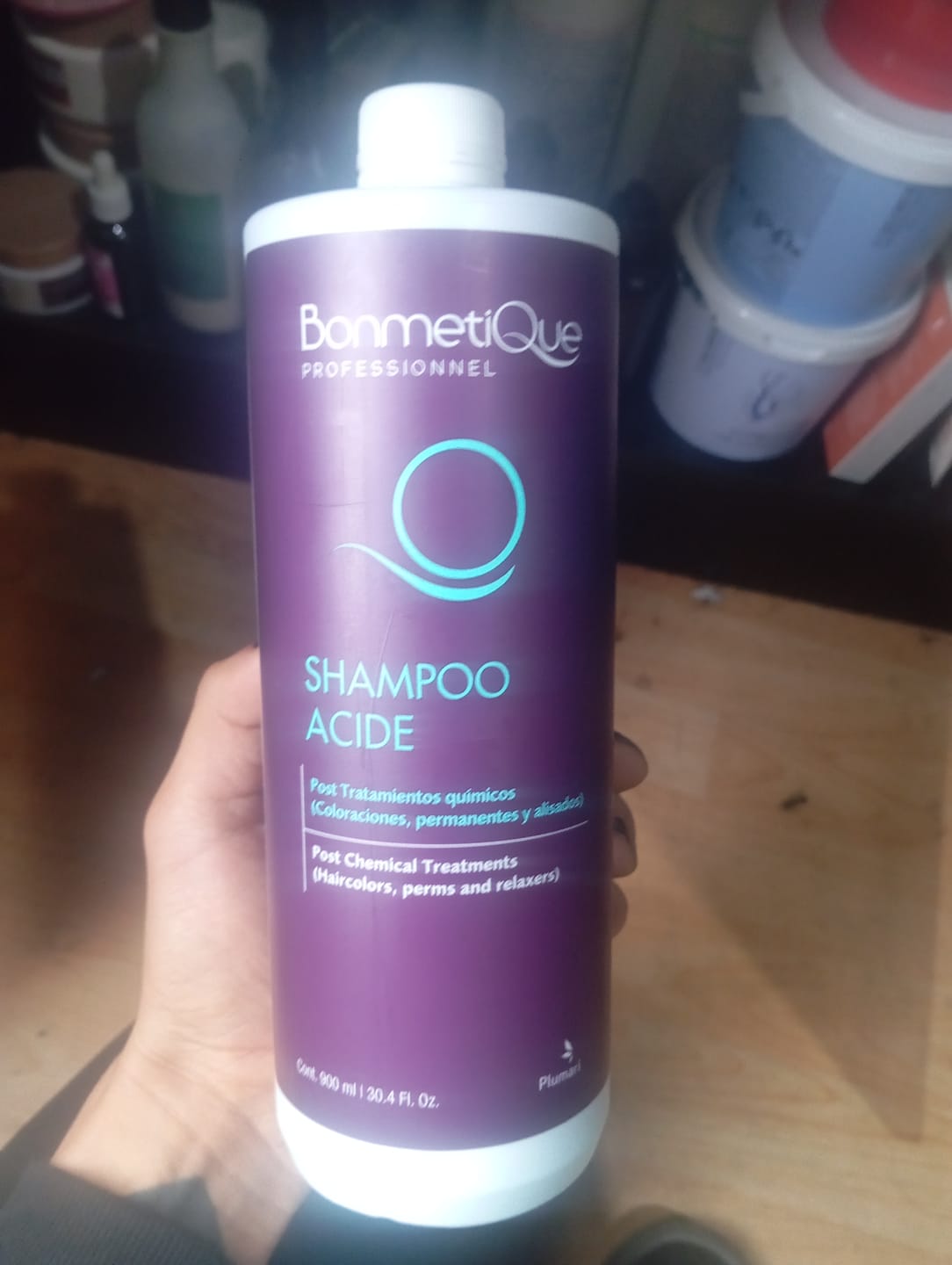 Customer photo review of Shampoo Acido Bonmetique