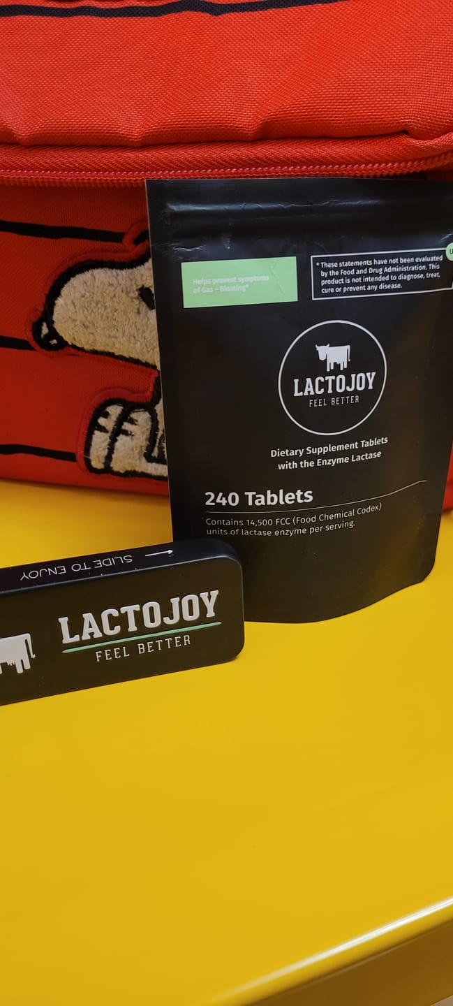 Customer photo review of LactoJoy Lactase Pills - 14.500 FCC - 240 pcs refill bag