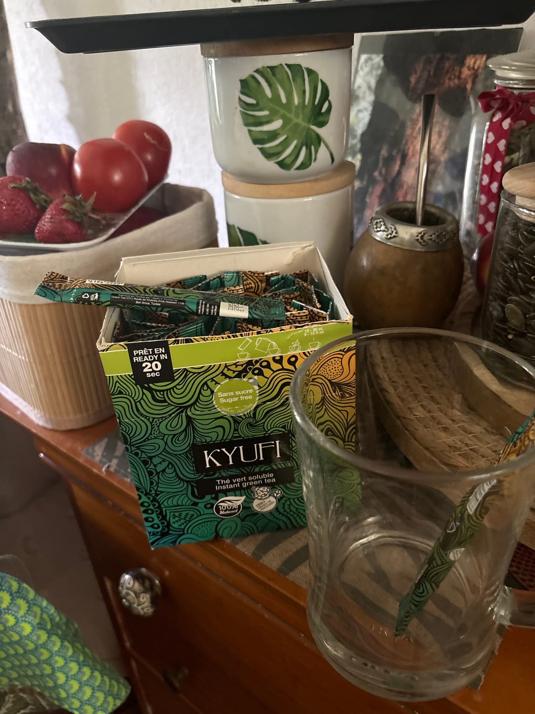 Customer photo review of Thé Vert Instantané  - Sans Sucre