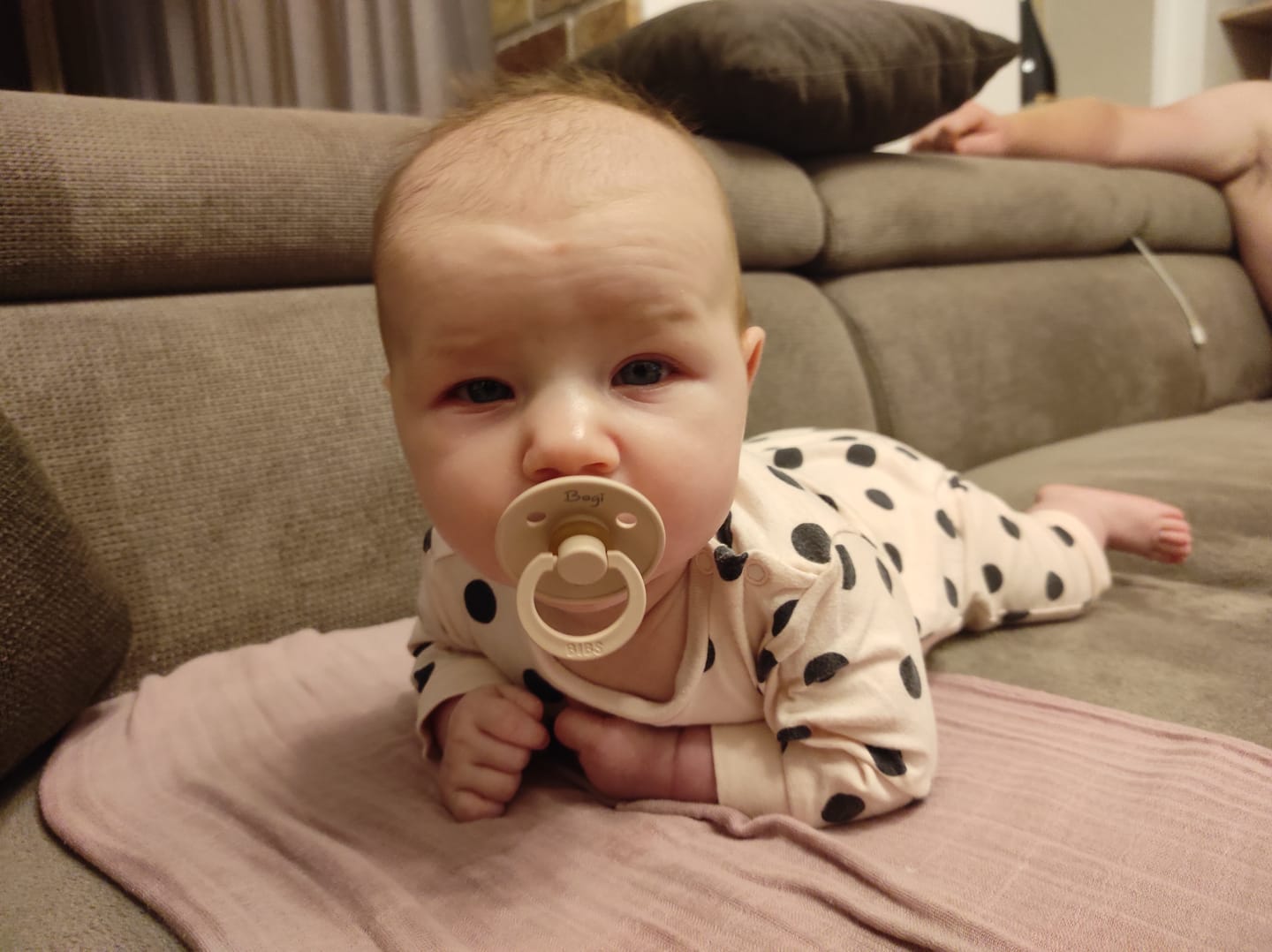 Customer photo review of Névre szóló BIBS Colour cumi - púderrózsaszín
