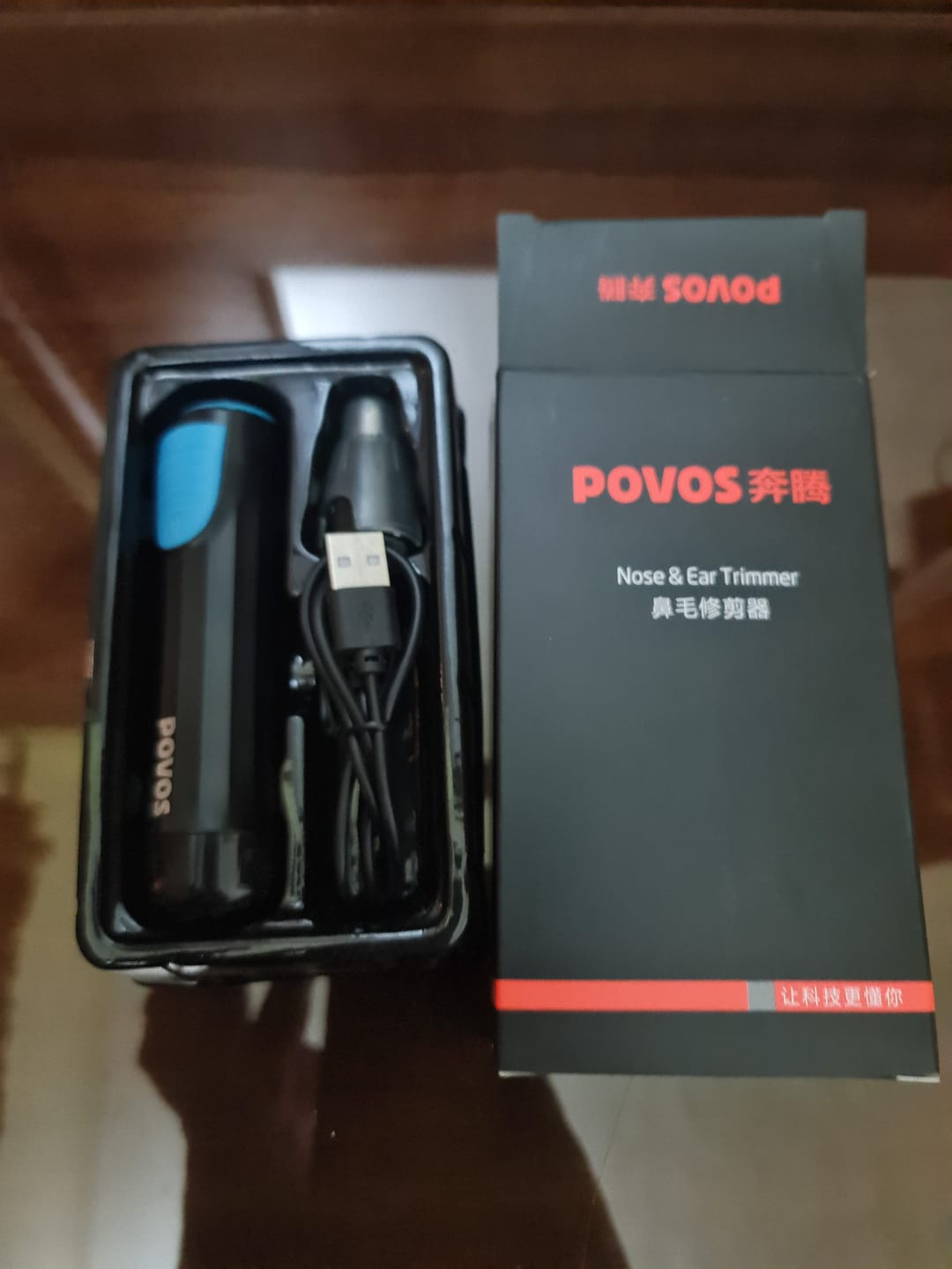 Customer photo review of Povos Nose & Ear Hair Trimmer