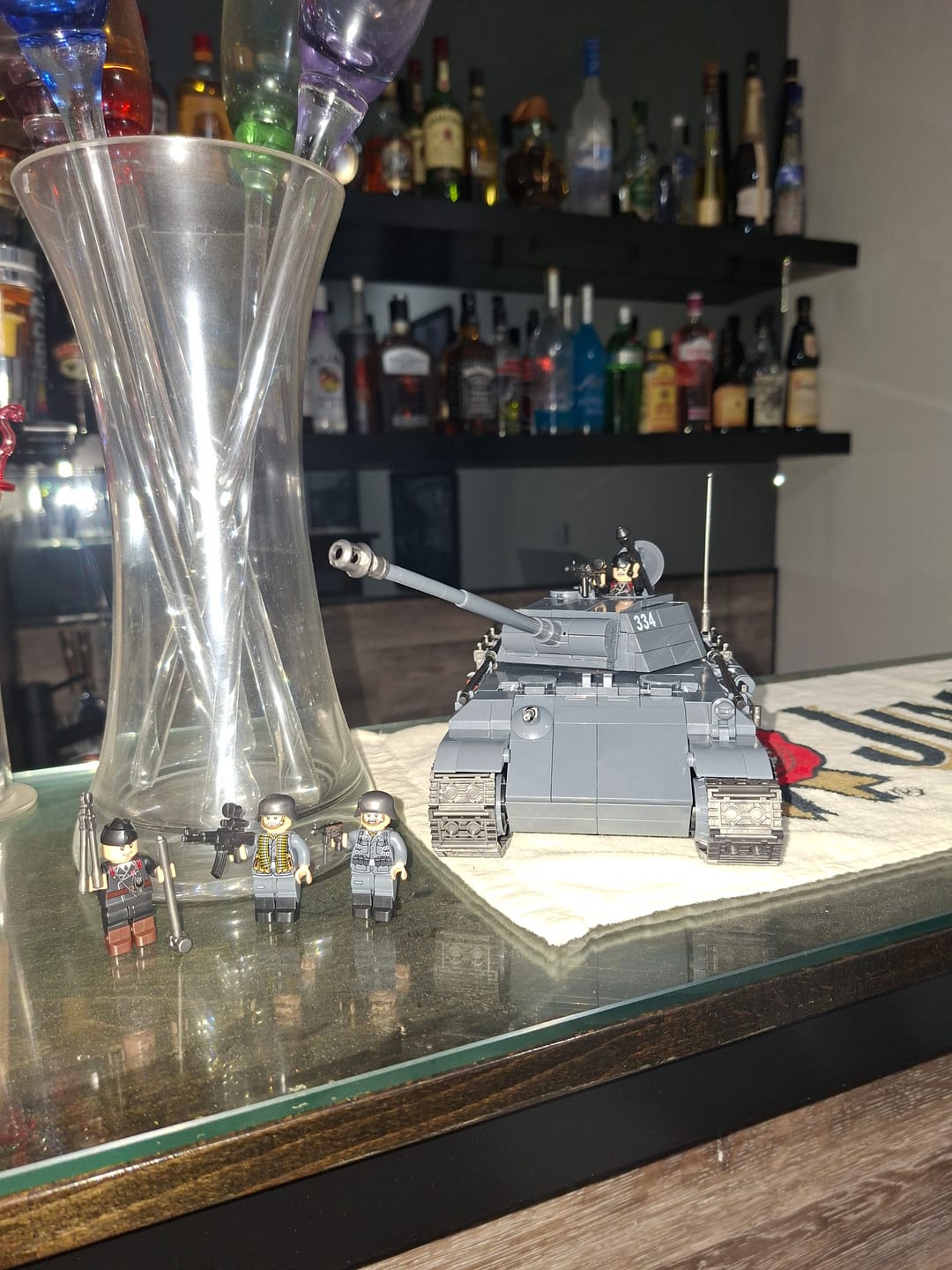 Customer photo review of Panther Tank (Grey) | 1180 PCS