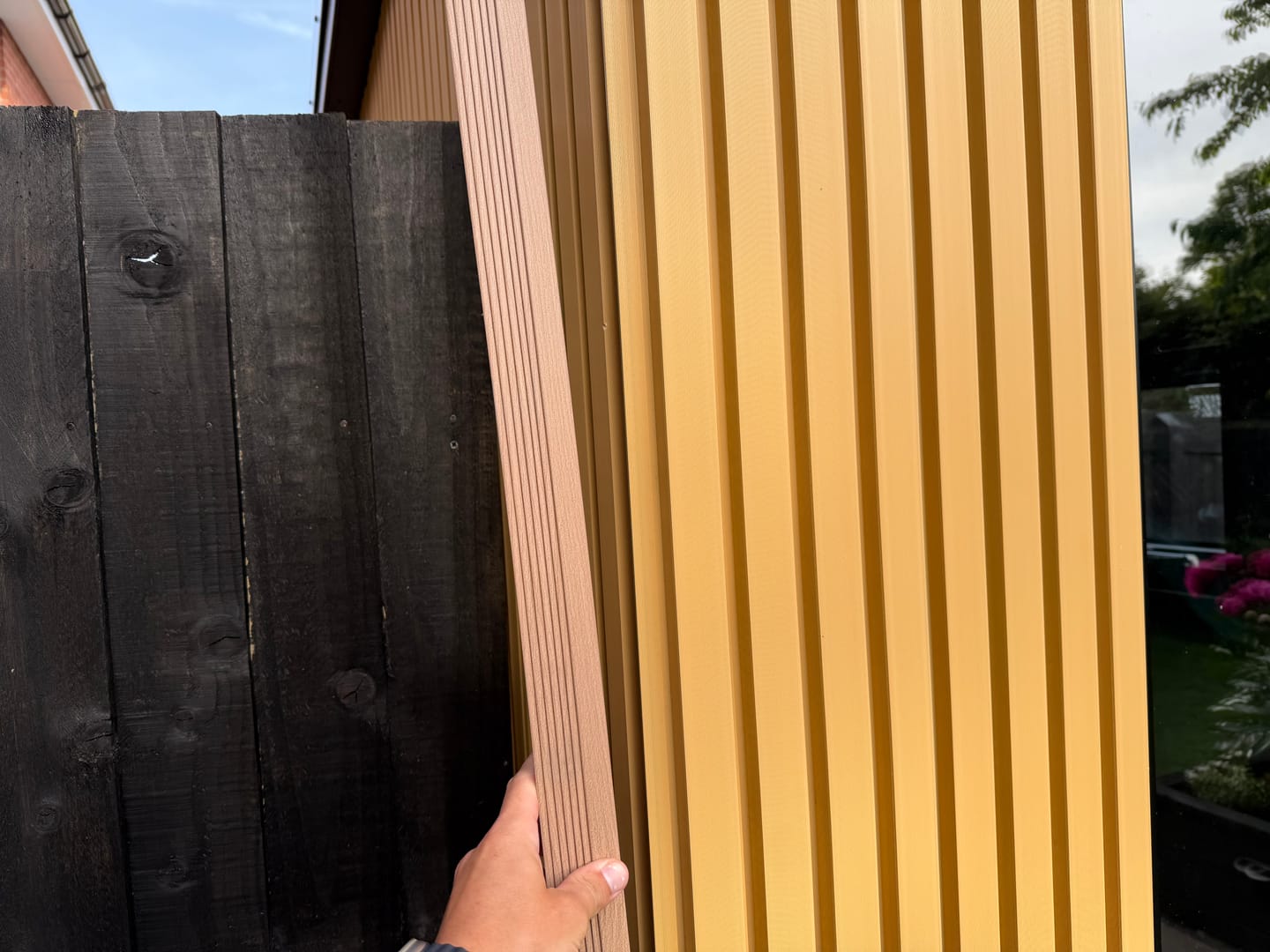 Customer photo review of Outdoor End Trim (Multiple Colours)