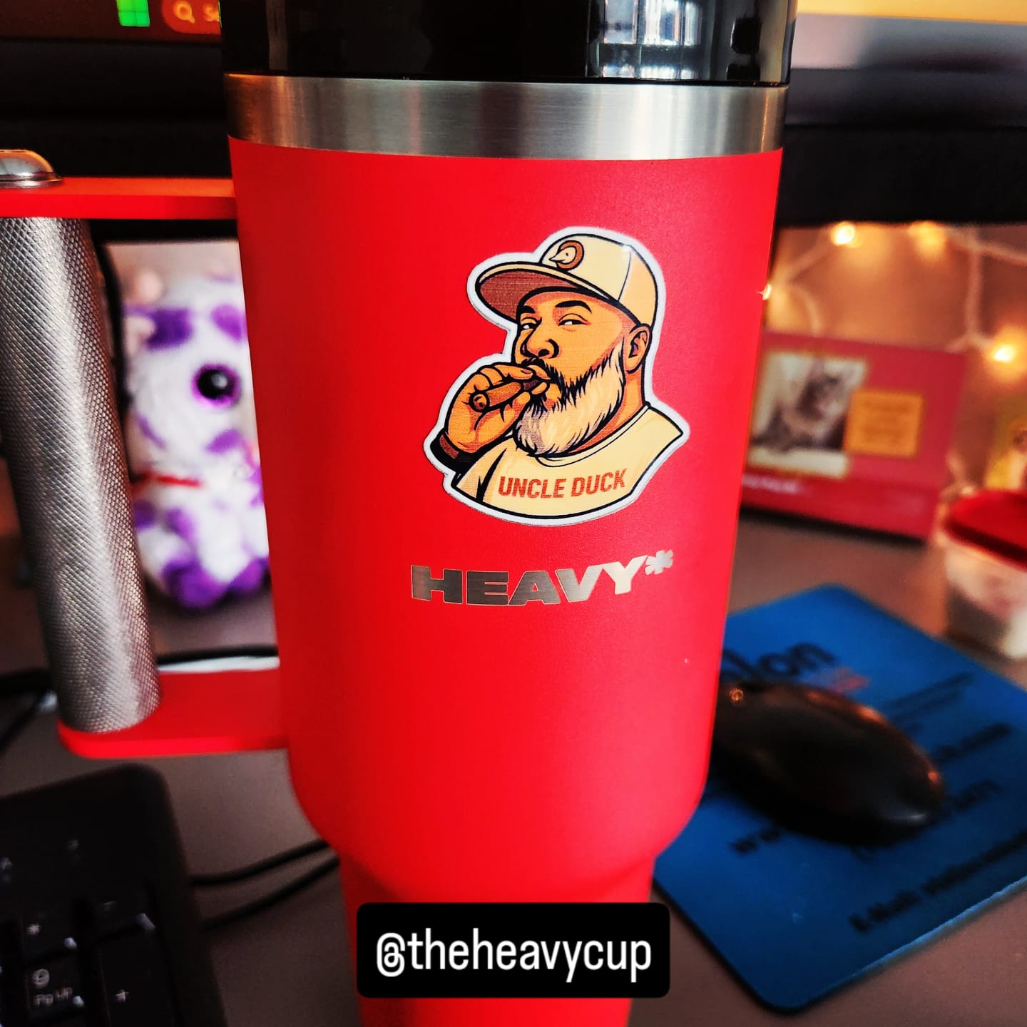 Customer photo review of HEAVY* Tumbler