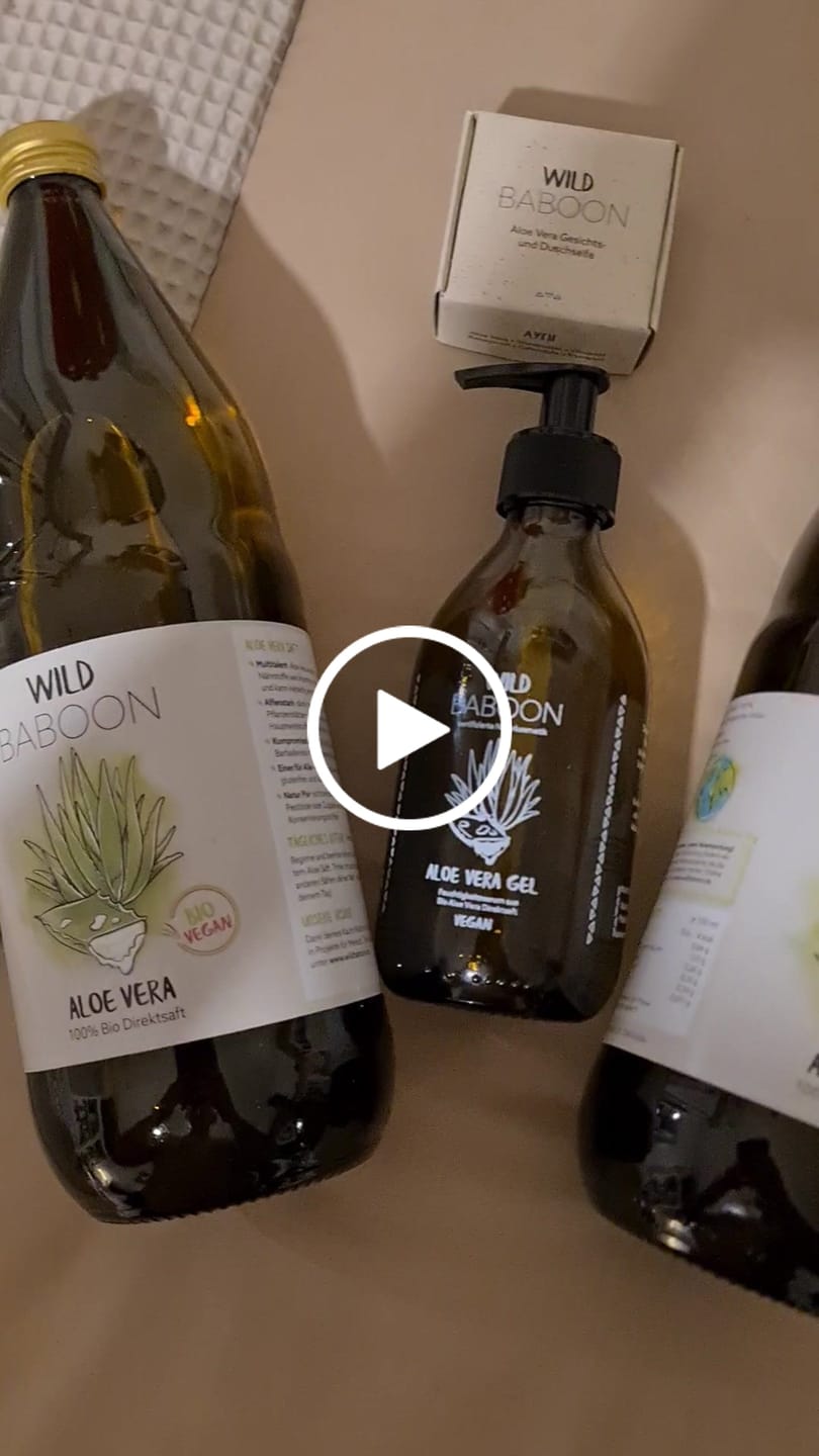 Customer video review of BEAUTY SET mit Aloe Vera und Kaktusfeigenkernöl + GRATIS Seife