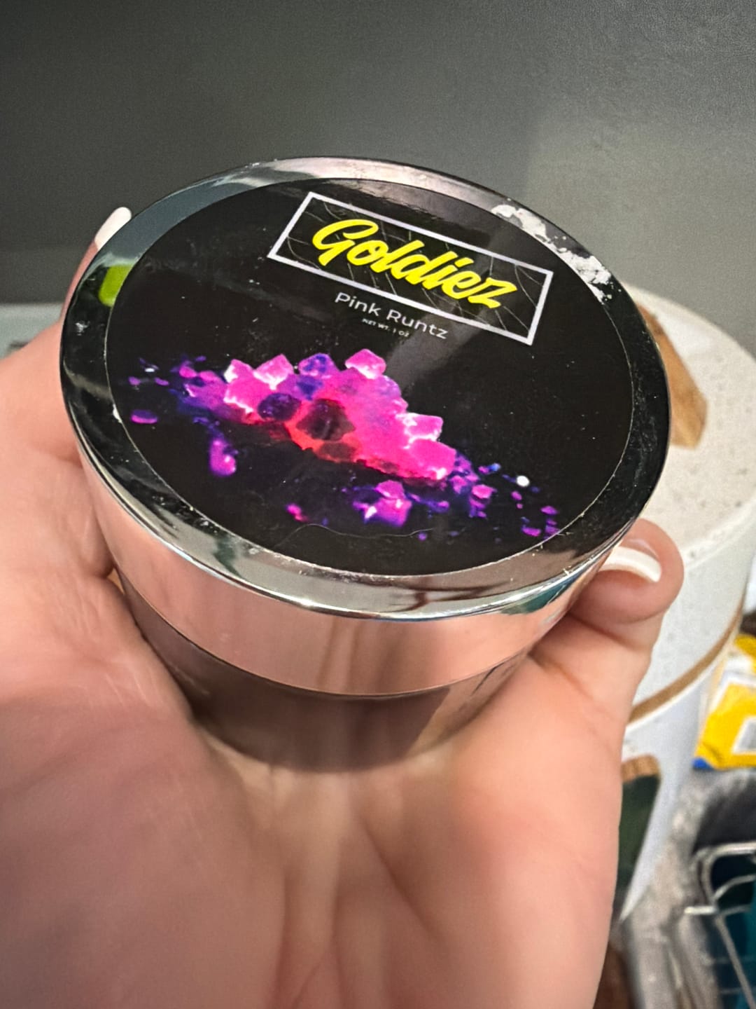 Customer photo review of Goldiez Badder Live Resin - 28 Grams