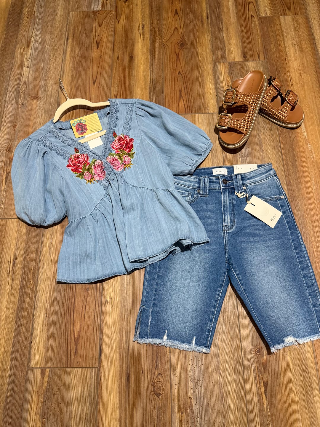 Customer photo review of Blush Rose Blouse