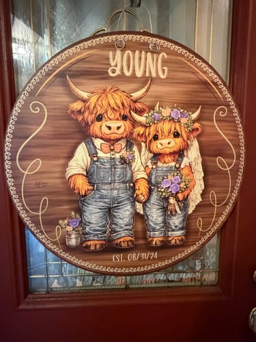 Customer photo review of Matching Keychain