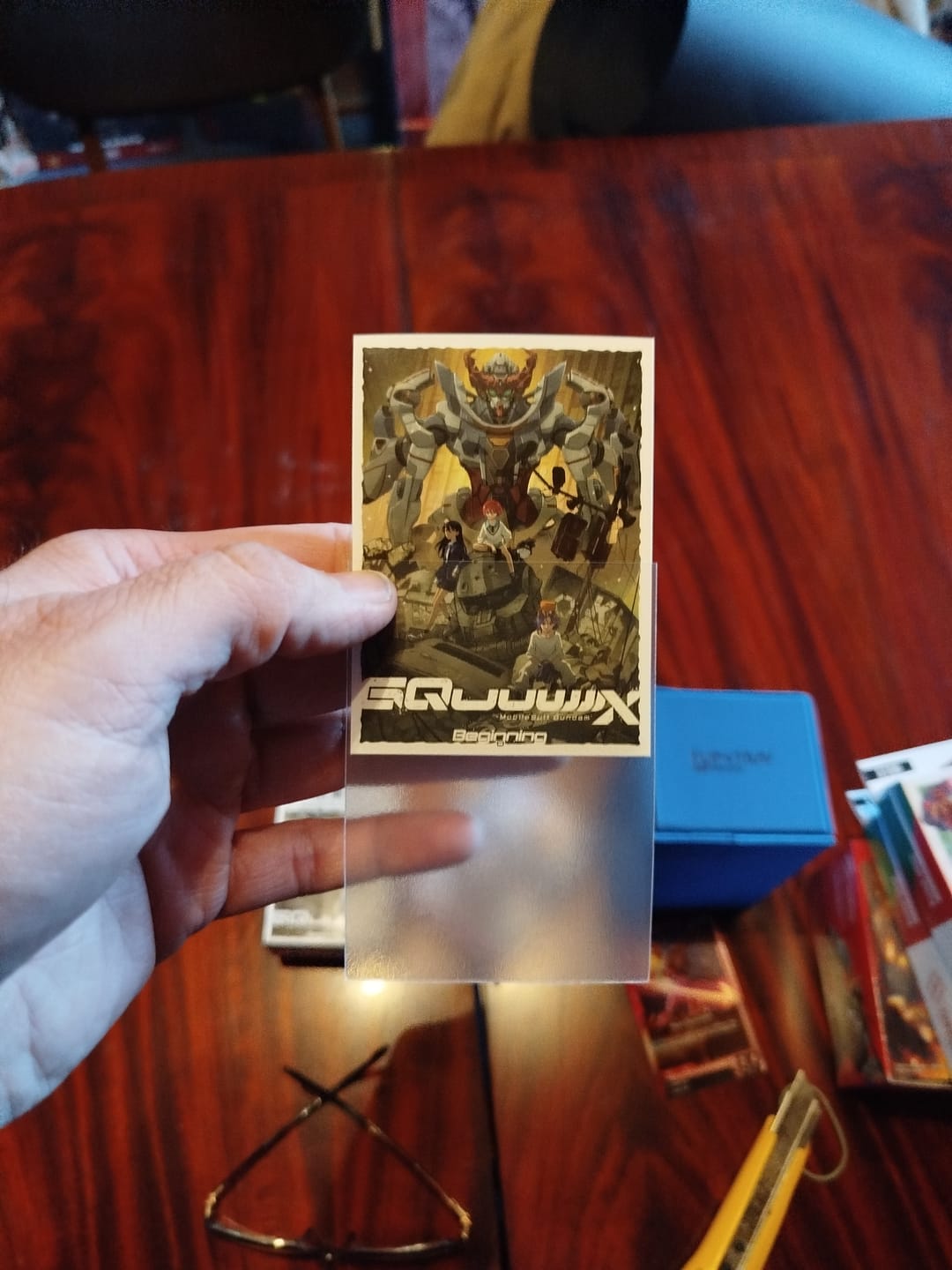 Customer photo review of Oversleeves Standard Size – Matte Outer Sleeves für Pokémon, Magic, One Piece & TCG Karten | 100 Stück (Double Sleeving)