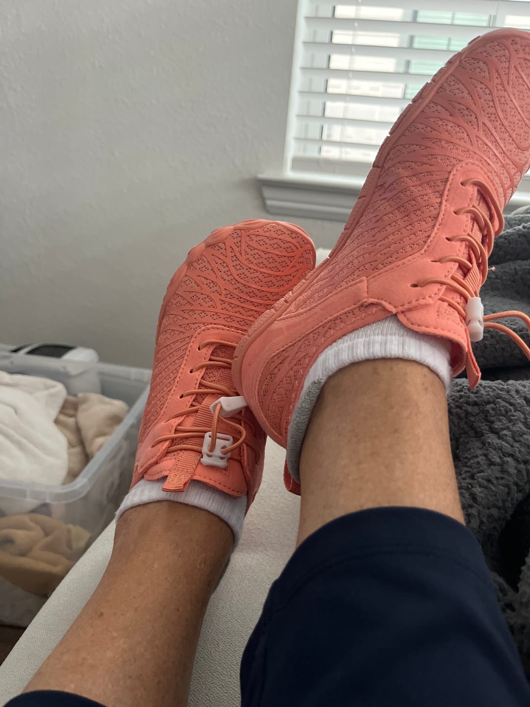Customer photo review of Low-Cut Snug Sock (3-pairs)