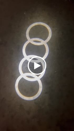 Customer video review of AUDI DOOR LIGHTS