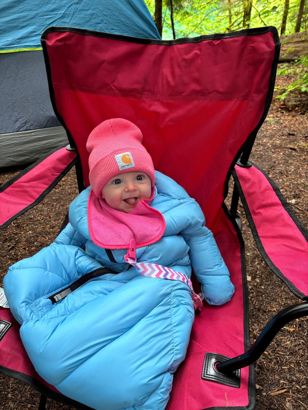 Customer photo review of Little Mo Baby Sleeping Bag (6-18 months)
