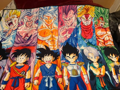 Customer photo review of Dragon Ball Final Form Rug
