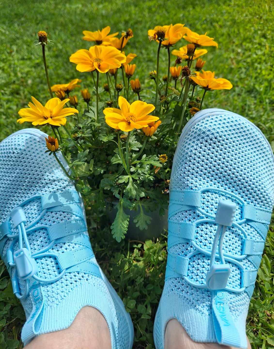 Customer photo review of Vaistoa Riemu -paljasjalkakengät