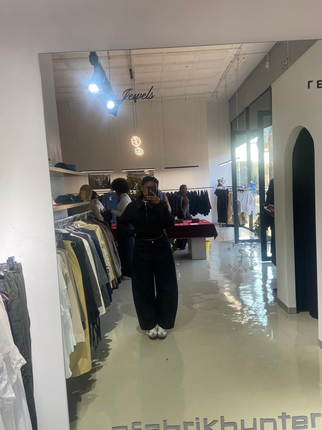 Customer photo review of Tokyo Trousers - Black Denim